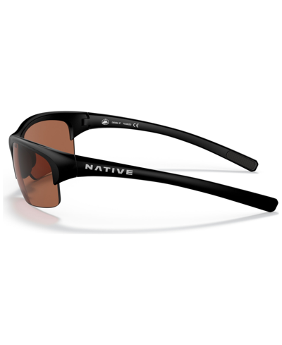 Shop Native Eyewear Native Men's Endura Xp Polarized Sunglasses, Polar Xd9029 In Matte Black