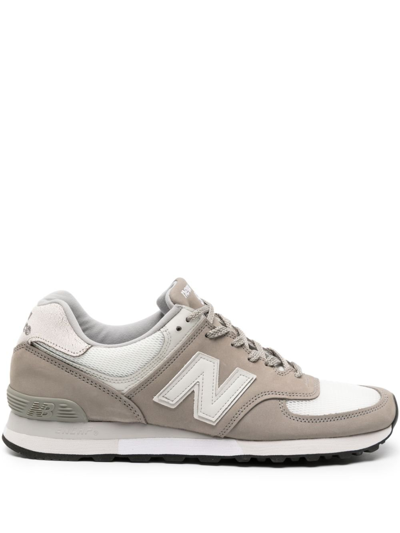 Shop New Balance Made In Uk 576 Sneakers - Men's - Calf Leather/fabric/rubber In Neutrals