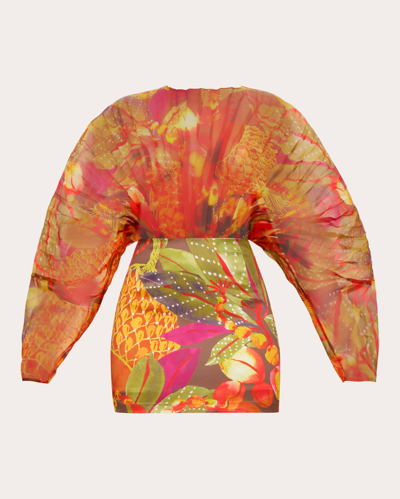 Shop Andrea Iyamah Women's Odi Dress In Kola Print
