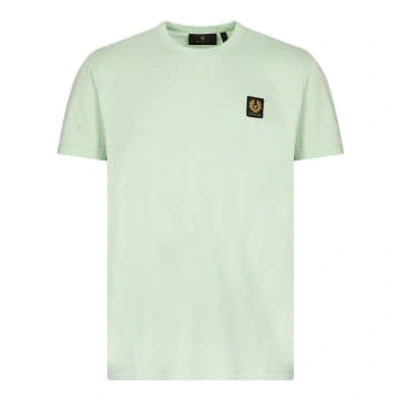 Shop Belstaff Patch T-shirt In Green