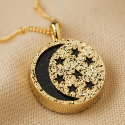 Shop Lisa Angel Celestial Black & Gold Necklace