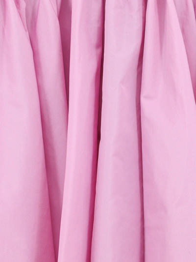 Shop Pinko Taffeta Dress With Mesh Inserts