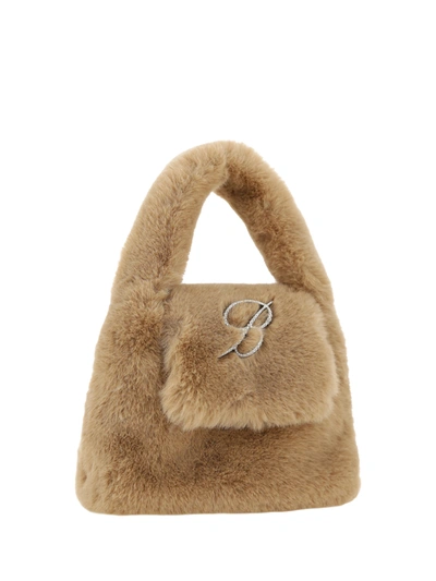 Shop Blumarine Eco Fur Bag