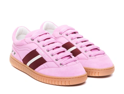 Shop Bally Sneakers In Pink