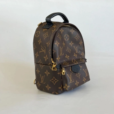 Pre-owned Louis Vuitton Palm Springs Mini Backbag