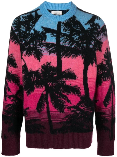 Shop Laneus Sweaters In Multicolour