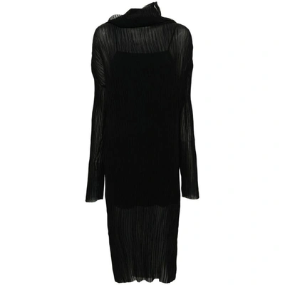 Shop Mm6 Maison Margiela Dresses In Black
