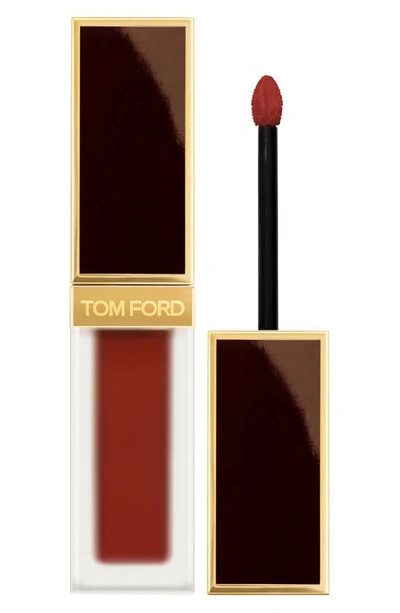 Shop Tom Ford Liquid Lip Luxe Matte In 132 Heatwave