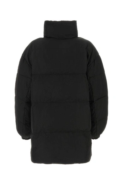 Shop Isabel Marant Étoile Isabel Marant Etoile Woman Black Nylon Tiles Padded Jacket