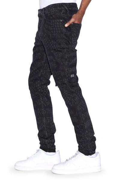 Shop Ksubi Van Winkle Heroism Slim Fit Jeans In Black