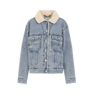 Shop Givenchy Cotton Jacket In Blue