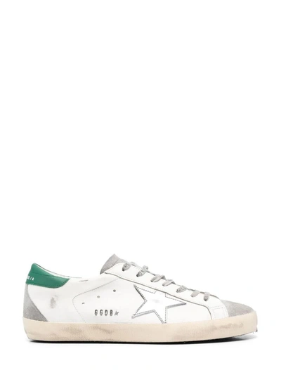 Shop Golden Goose Sneakers In White/grey/silver/