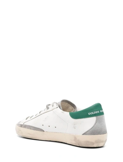 Shop Golden Goose Sneakers In White/grey/silver/