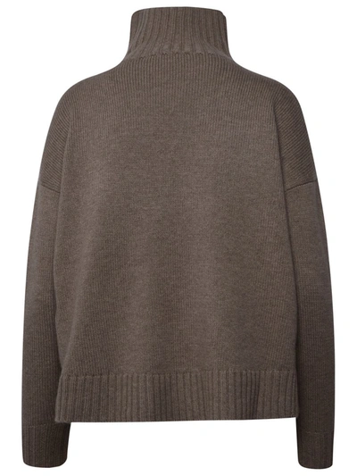 Shop Max Mara Gianna Beige Cashmere Blend Sweater