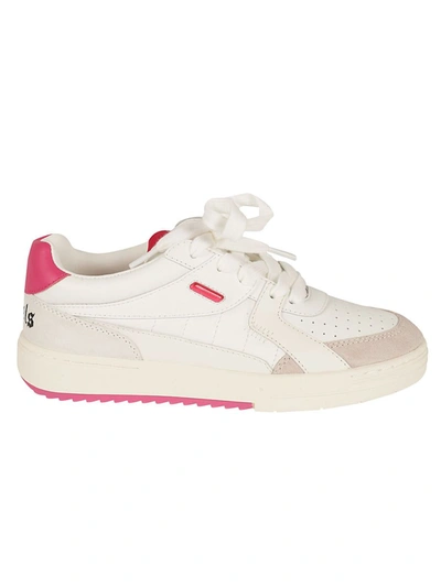 Shop Palm Angels - Low-top Sneakers In White Fuch