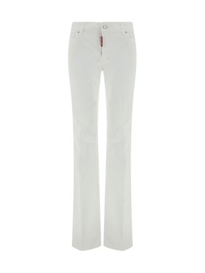 Shop Dsquared2 Twiggy Mid In White