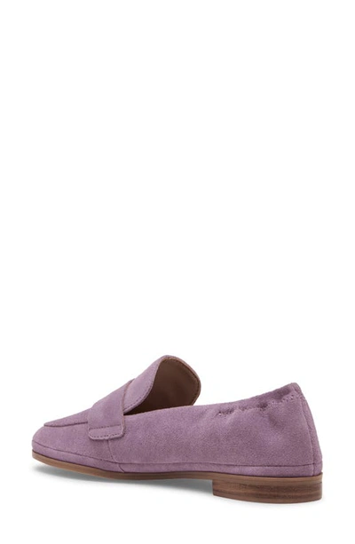 Shop Blondo Britten Waterproof Loafer In Purple Suede