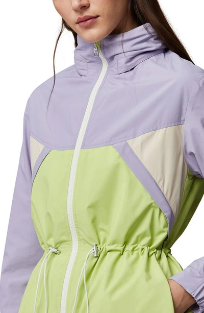 Soia & Kyo Water Repellent Hooded Coat In Multicolor