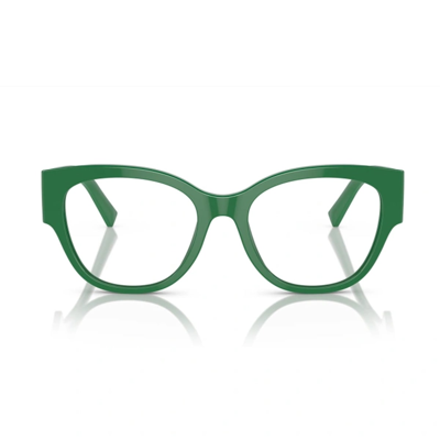 Shop Dolce &amp; Gabbana Eyewear Dg3377 3311 Glasses In Verde
