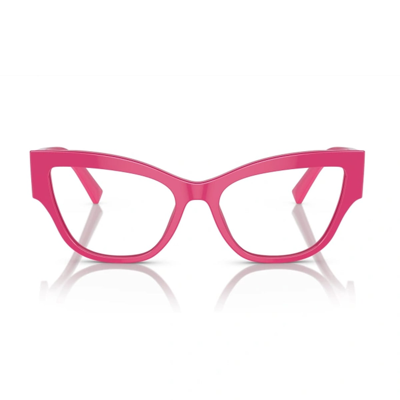 Shop Dolce &amp; Gabbana Eyewear Dg3378 3262 Glasses In Rosa