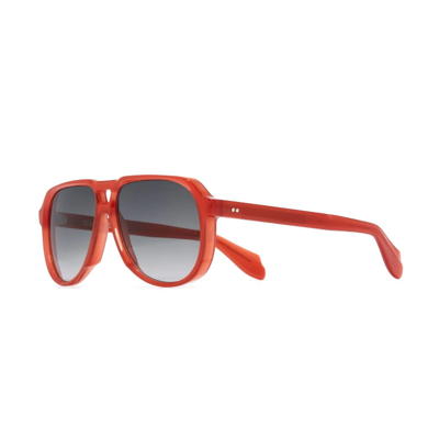 Shop Cutler And Gross 9782 B1 Sunglasses In Arancione