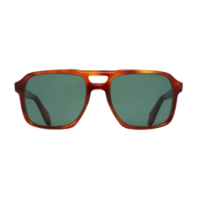Shop Cutler And Gross 1394 05 Sunglasses In Marrone