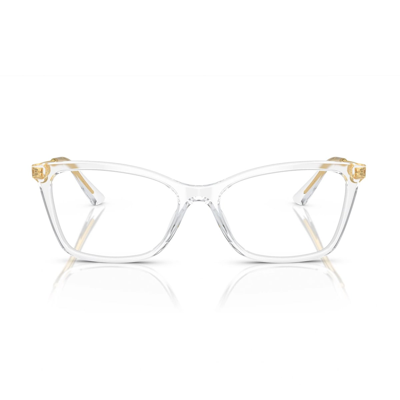 Shop Dolce &amp; Gabbana Eyewear Dg3347 3133 Glasses In Trasparente