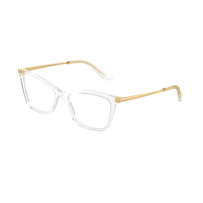 Shop Dolce &amp; Gabbana Eyewear Dg3347 3133 Glasses In Trasparente