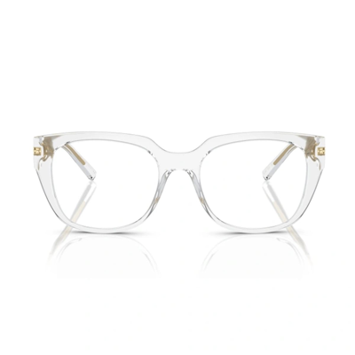 Shop Dolce &amp; Gabbana Eyewear Dg5087 3133 Glasses In Trasparente