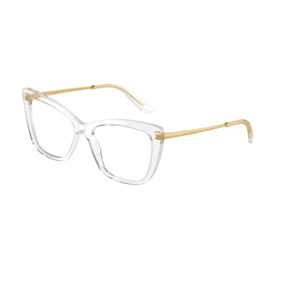 Shop Dolce &amp; Gabbana Eyewear Dg3348 3133 Glasses In Trasparente