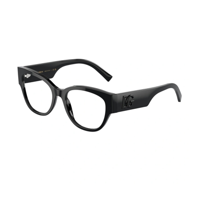 Shop Dolce &amp; Gabbana Eyewear Dg3377 501 Glasses In Nero