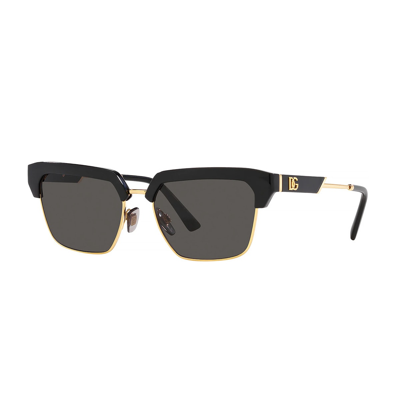 Shop Dolce &amp; Gabbana Eyewear Dg6185 501/87 Sunglasses In Nero