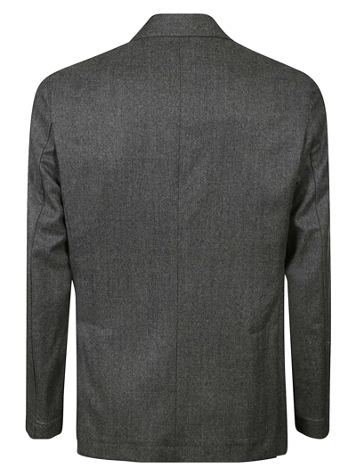 Shop Barba Napoli Jacket In Grey