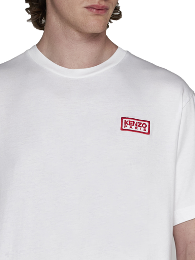 Shop Kenzo T-shirt In Off White