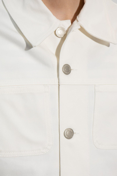 Shop Ami Alexandre Mattiussi Buttoned Long-sleeved Jacket