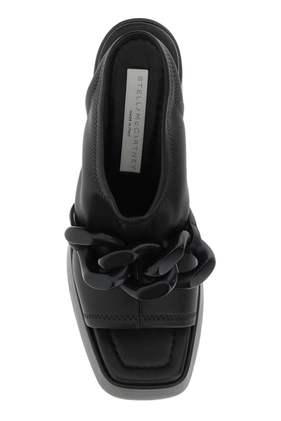 Stella Mccartney Black Alter Mat Skyla Sandals
