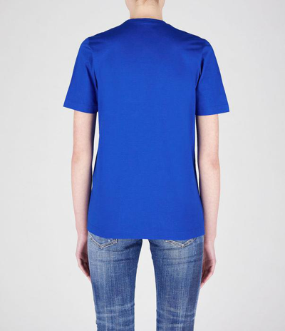 Shop Dsquared2 T-shirts In Electric Blue
