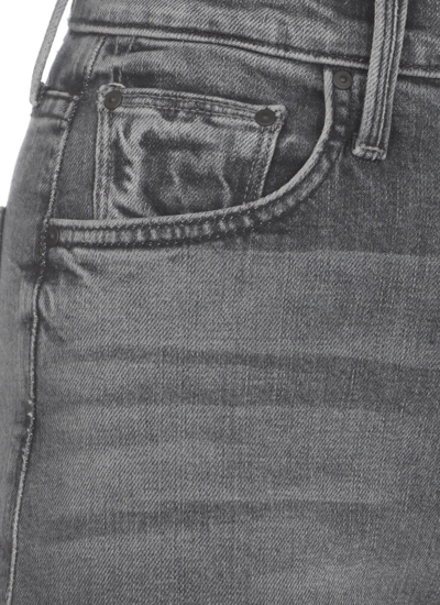 Shop Mother Rambler Jeans In Grey