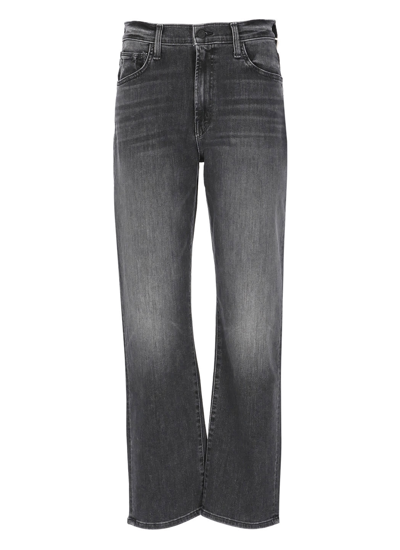 Shop Mother Ditcher Jeans In Grey