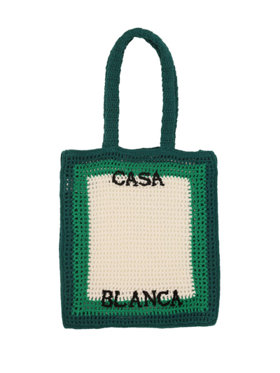 Shop Casablanca Tennis Handbag