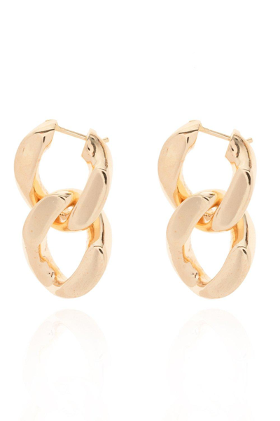 Shop Bottega Veneta Chain-link Earrings