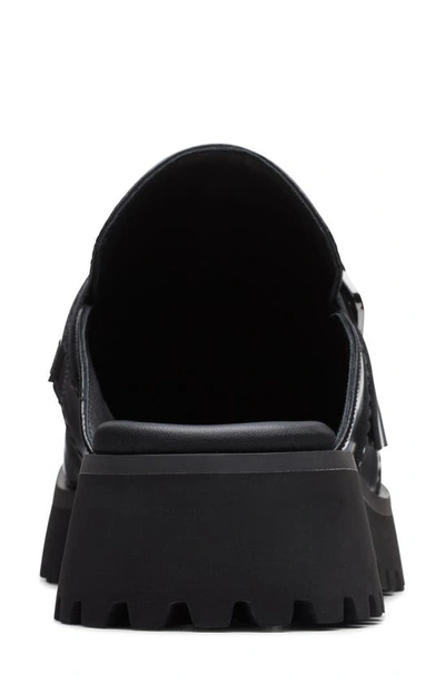 Shop Clarks (r) Stayso Free Mule In Black Leather