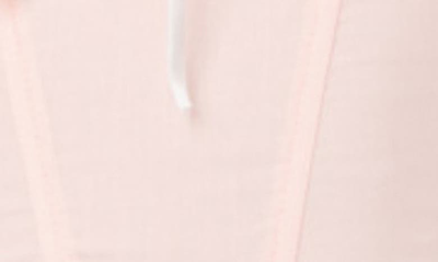 Edikted Women's Karmen Gathered Lace Up Corset Top In Pink