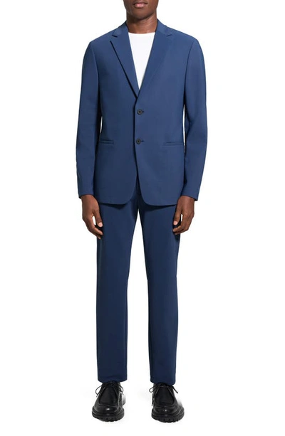 Theory Clinton Precision Ponte Blazer In Ocean
