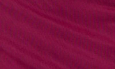 Edikted Ariel Cold Shoulder Long Sleeve Mesh Minidress In Burgundy