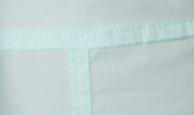 Edikted Poplin Bustier Top In Turquoise