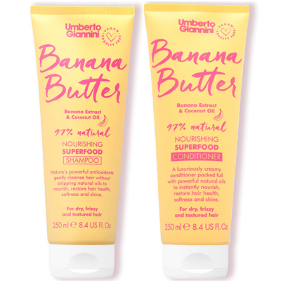 Shop Umberto Giannini Banana Butter Shampoo And Conditioner Duo