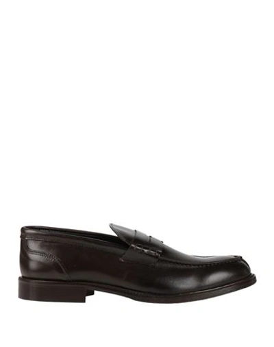 Shop Brawn's Man Loafers Dark Brown Size 10 Soft Leather