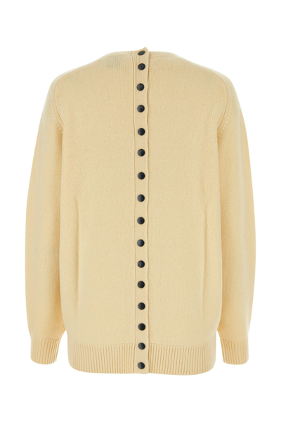 Isabel Marant Puff Sleeves Oversized Knit Sweater