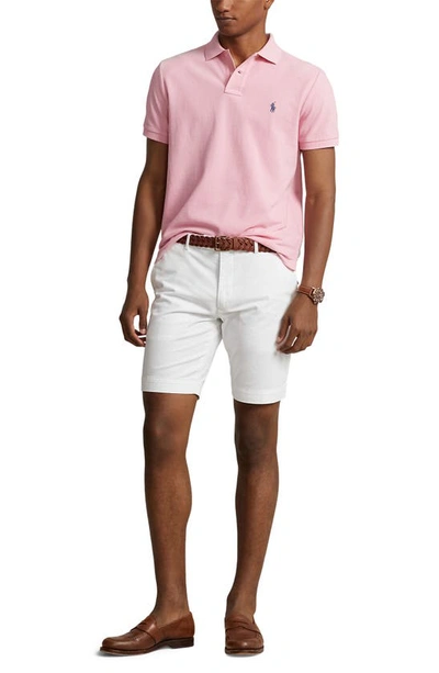 Shop Polo Ralph Lauren Slim Fit Stretch Cotton Chino Shorts In White